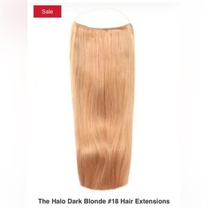 Authentic Halo Luxury Human Hair Extensions #116 16” DrkBlonde18
FREE SHIPPING!